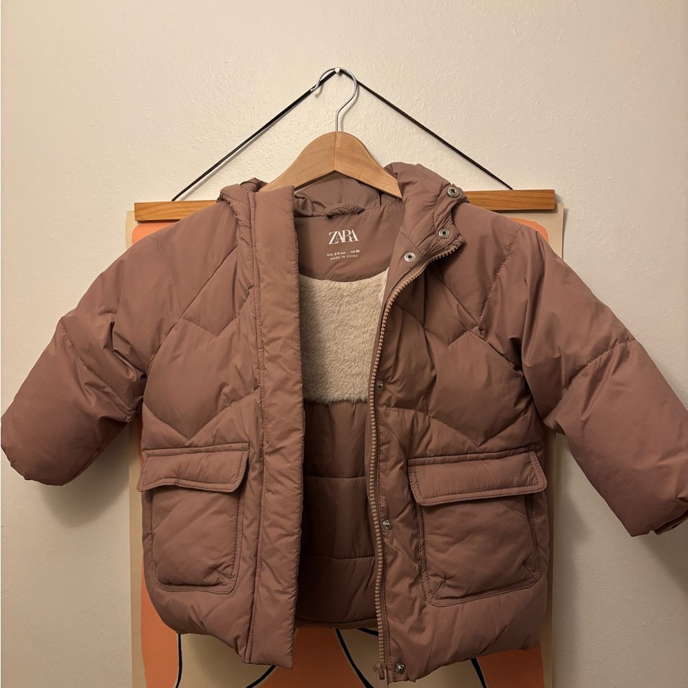 Zara Kids Puffer Jacket. New no tags. Size 2/3T.
